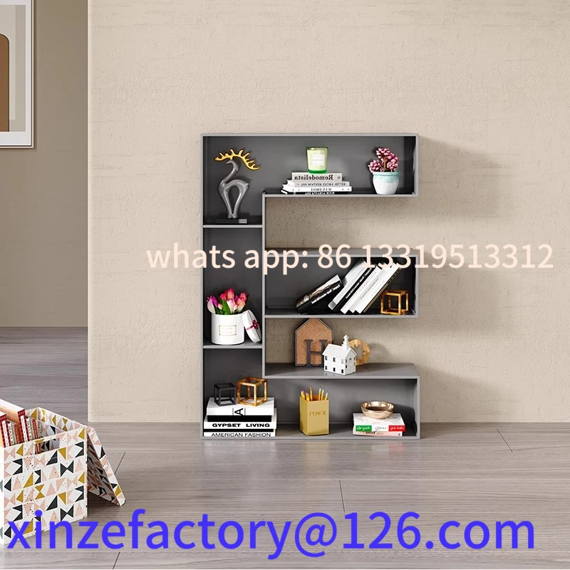 

Customizable Floor-to-Floor Office Art Wall Letter Bookshelf Shelf