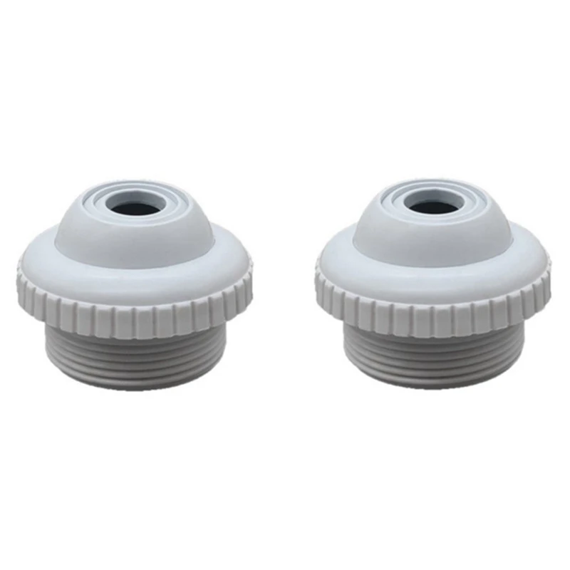 2Pcs Inlet Nozzle Outlet Nozzle With Adjustable Jet Eyeball Tool Swimming Pool Spa Return Jet Fitting Massage Nozzle