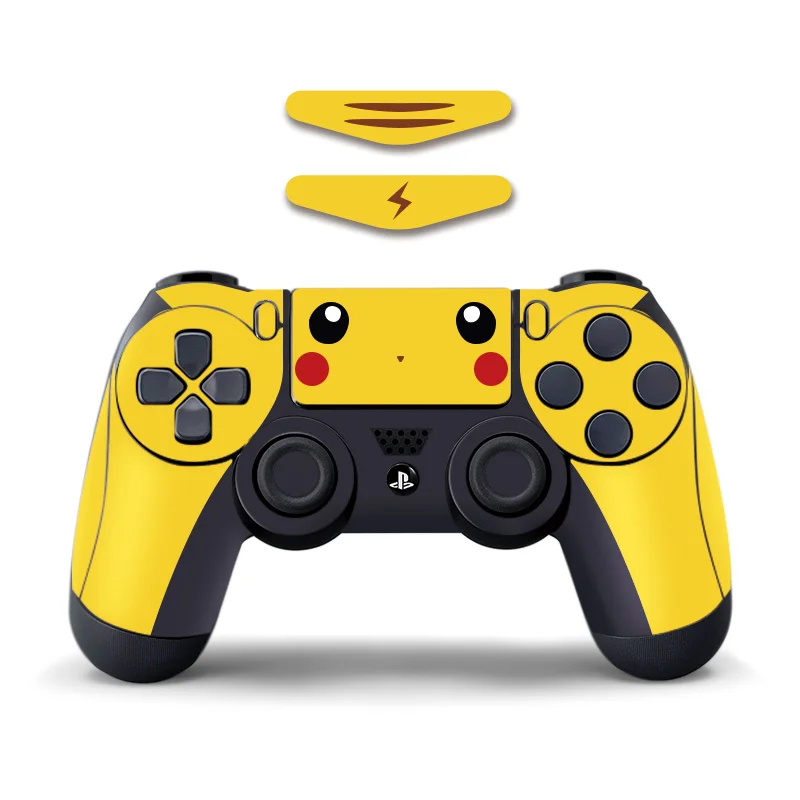 غطاء ملصق حماية من جلد الضفدع البياني لجهاز PS4 Pro ملصق جلدي نحيف لملحقات وحدة تحكم ألعاب Sony PlayStation 4