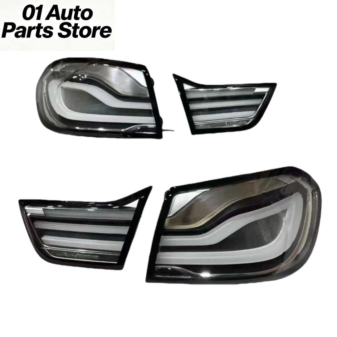 A Set Black Transparent Taillights For BMW 4 Series F32 F33 F82 F83 M4 LED Taillights Brake Lights Turn Signals