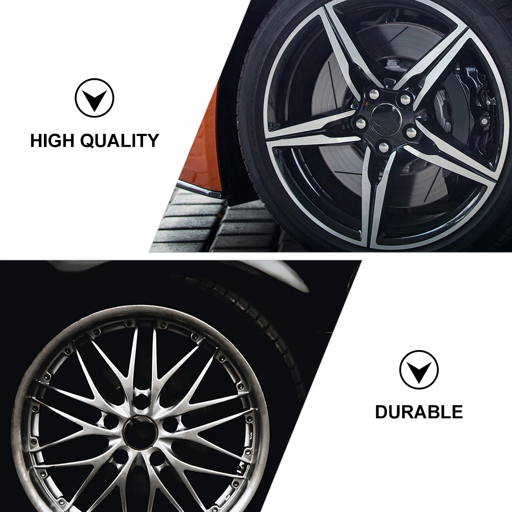 

8 Pcs Hubcaps for Wheel Rims Center Outer Diameter Car Cover Iron Assembly Covers