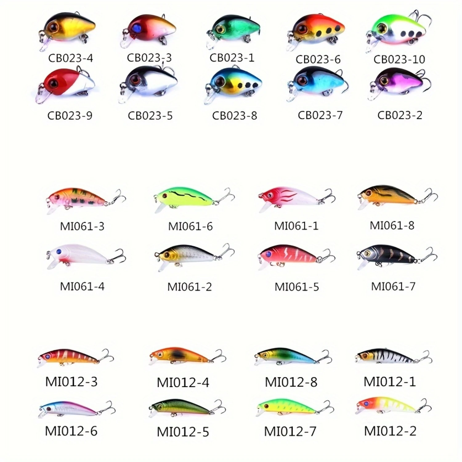 56PCS Ultimate Premium Minnow Lure Kit - Durable Hard Bait Tackle with Realistic Crank Baits - Ideal for Freshwater & Saltwater