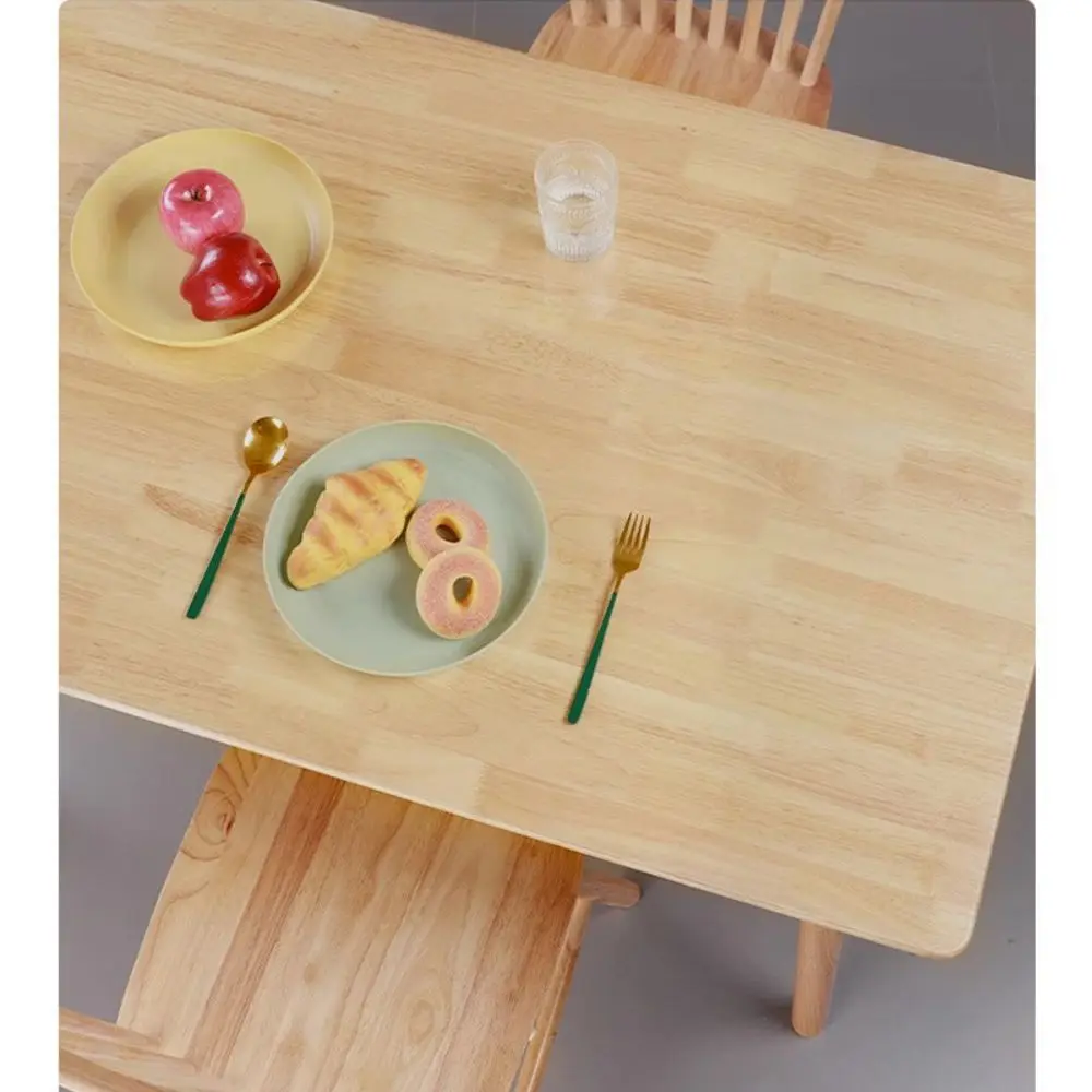 1PC Transparent tablecloth and table mat protective film PVC heat-resistant, waterproof, scratch resistant