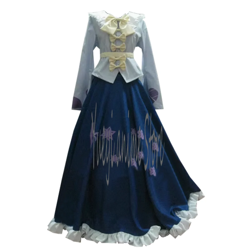 Women's Cosplay Houraisan Kaguya Costume Halloween Carnival Skirt Suit Dress  customized