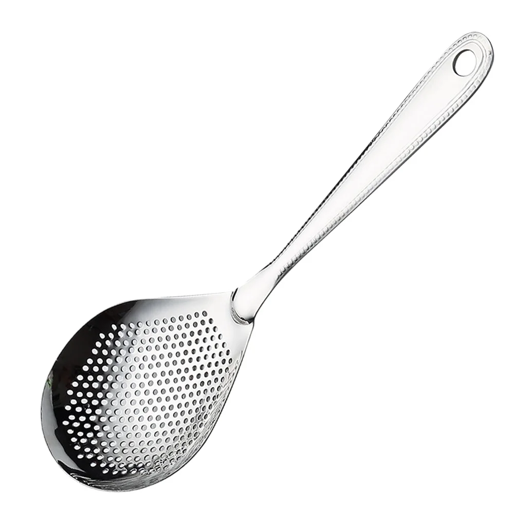 

Stainless Steel Pot Filter Slotted Spoon Slotted Spoon for Kitchen Skimmer Hot Pot Kitchen Skimmer Rustproof