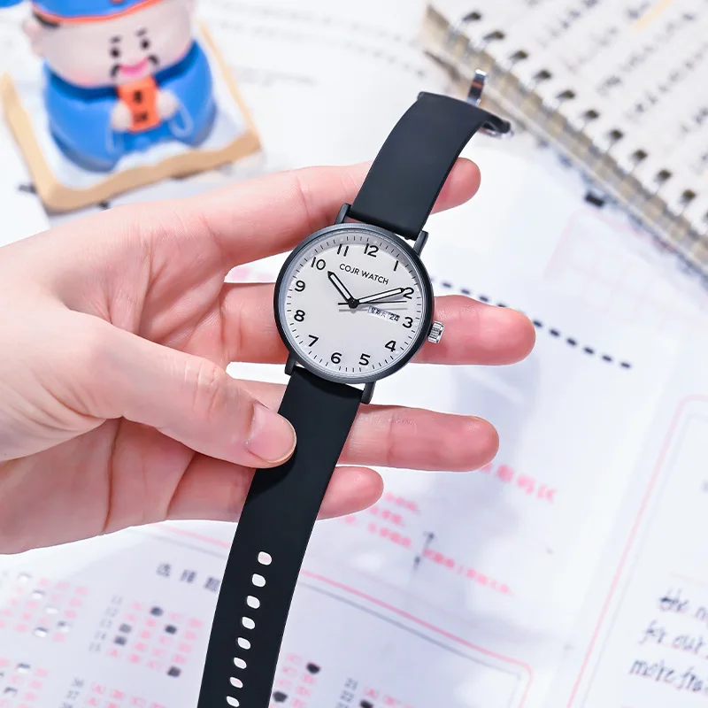 ساعات نسائية فاخرة موضة السيدات ساعة مقاوم للماء سيليكون باند ساعة اليد صديقة عشاق هدية Relogio Feminino