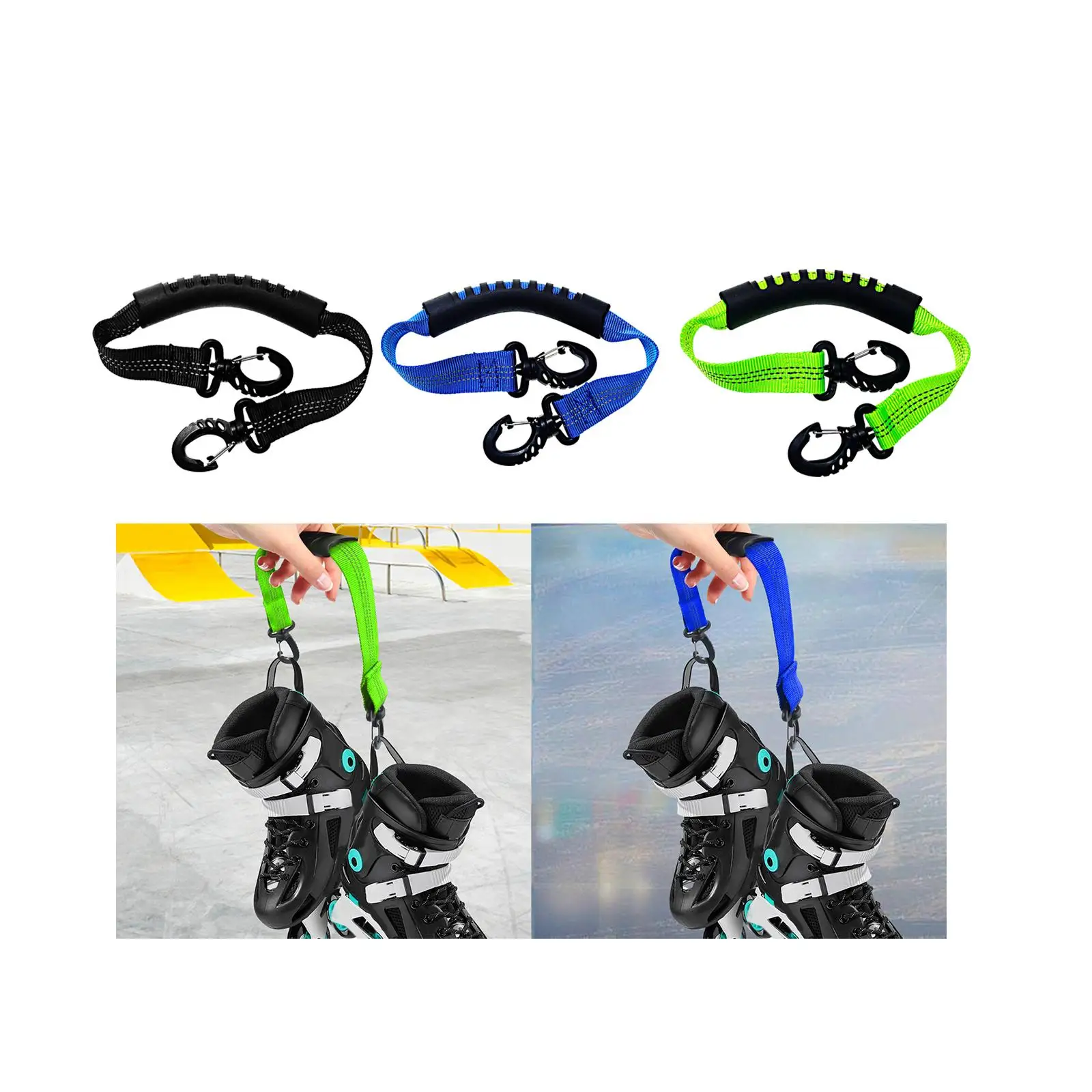 Roller Skate Strap, Inline Roller Skate Shoes Energy Strap, Buckles for Men