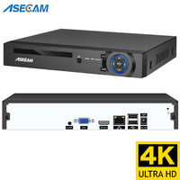 ASECAM 16CH 32CH 4K NVR Video Recorder AI Face Motion Detection Onvif H.265 8MP IP Camera CCTV System P2P Network Xmeye