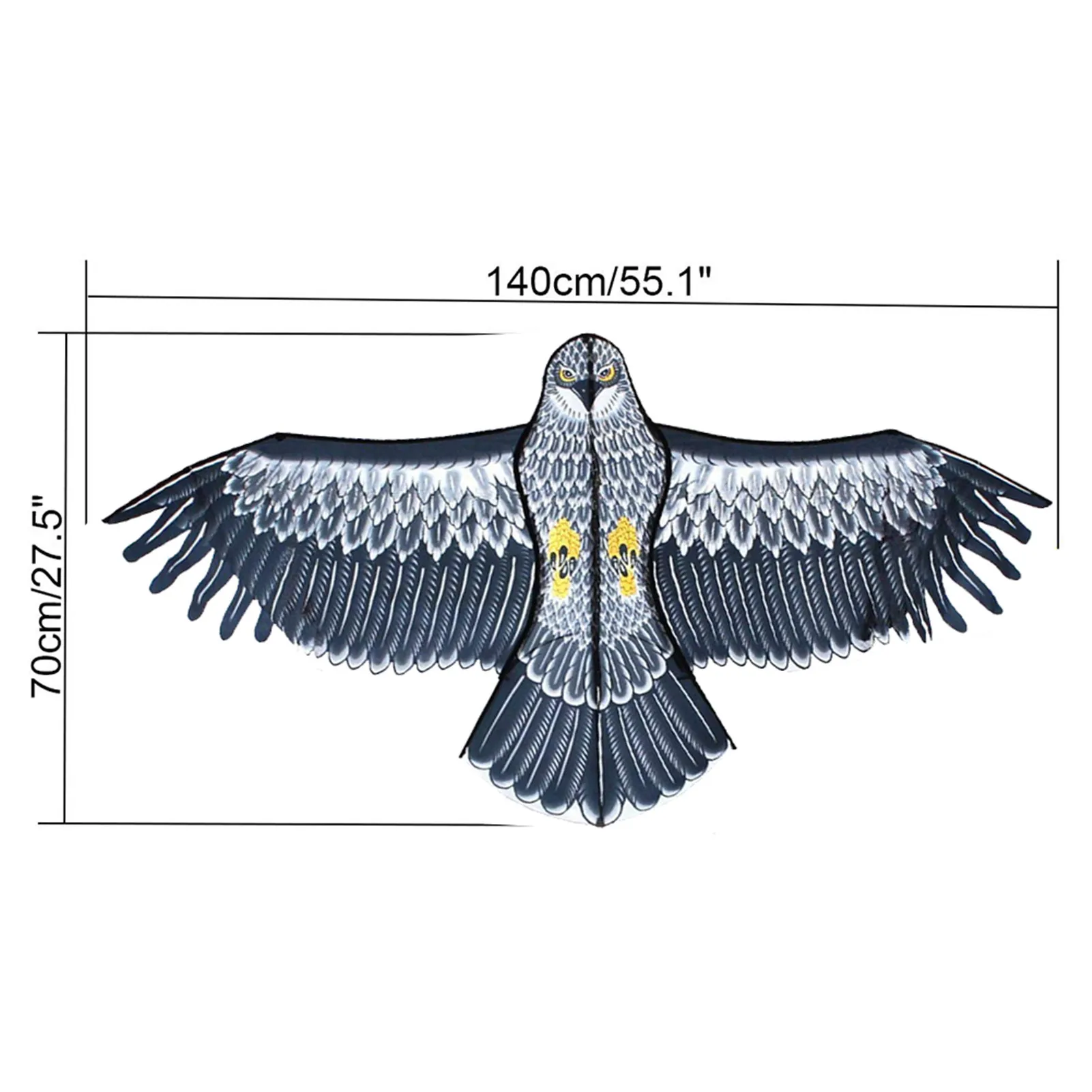 Emulation Flying Drive Bird Kite Light Weight Easy to Assemble Bird Kite for Garden Yard Farm