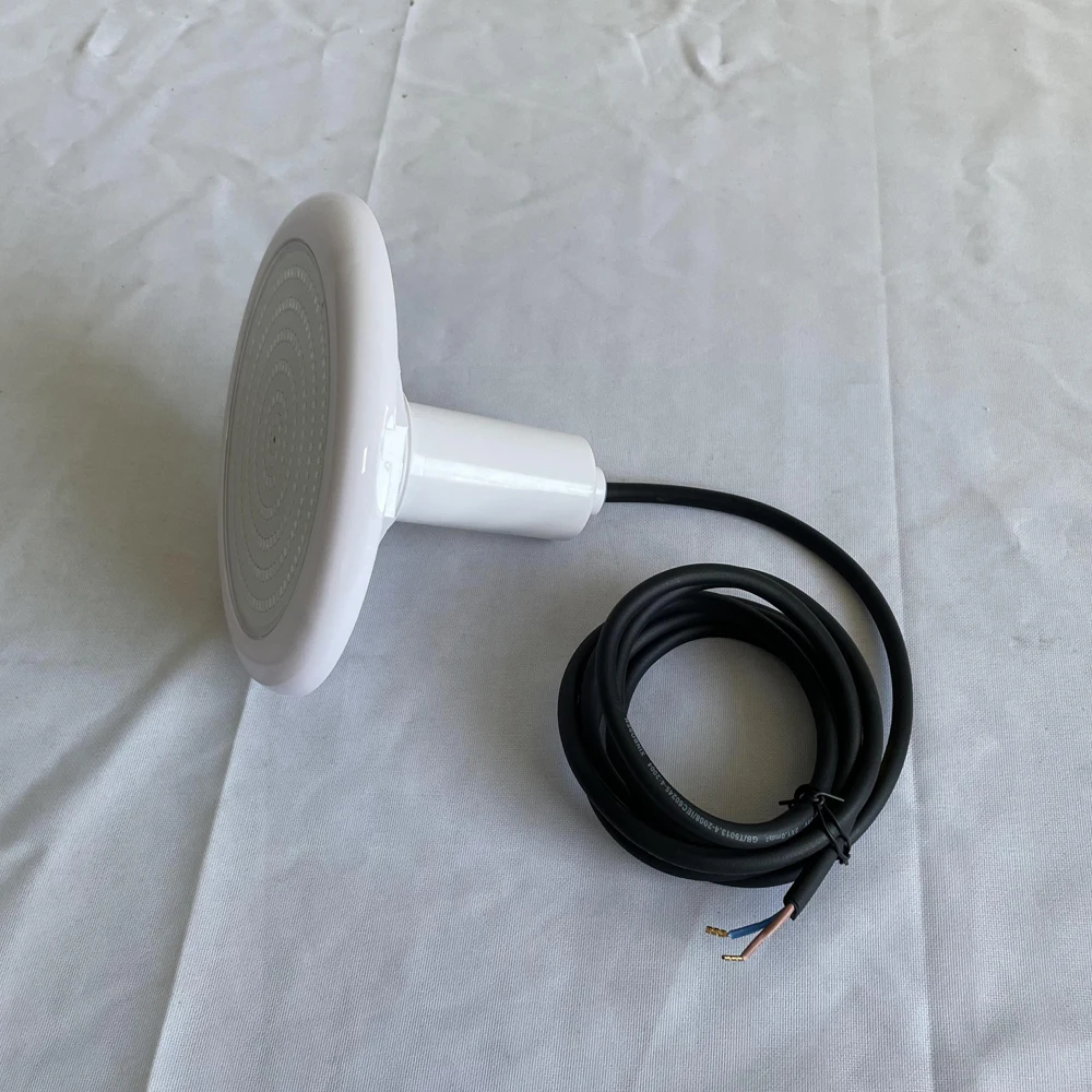 1.5‘ Vinyl Liner Pool LED Lights 25W Resin Filled IP68 RGB Switch on/off AC12V Cold White