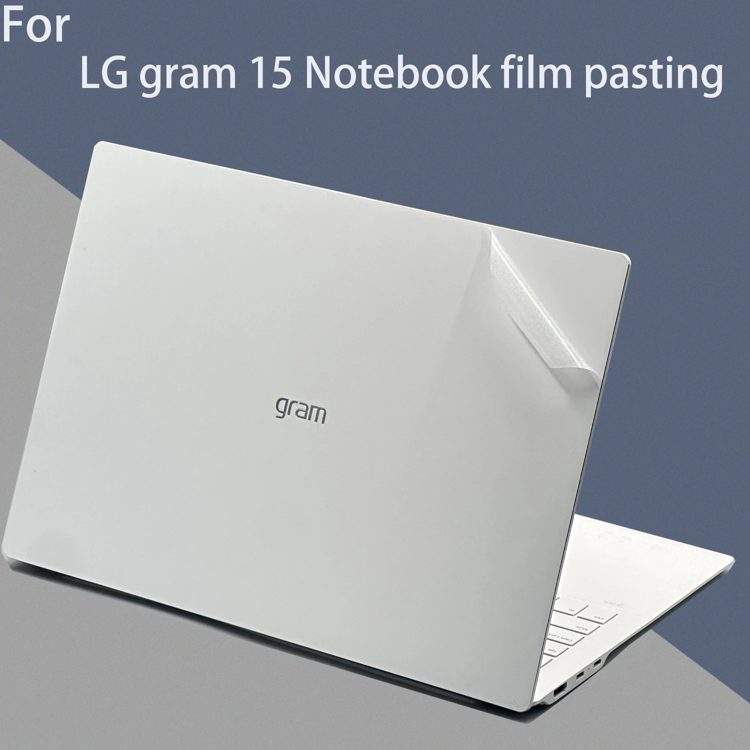 Pre‑Cut Vinyl Laptop Skin Sticker For LG Gram 15Z90P 15Z95P 15Z90S‑H 15Z90Q Anti‑Scratch Residue‑Free Full Body Decal