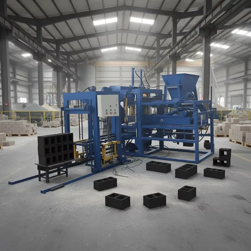 Fully Automatic Hydraulic Brick Manufacturing Machine 11000-12000 Pcs/8H Advanced Design Multi Material Soil Cement