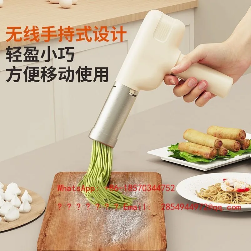 Noodle Press Handheld Fully Automatic Household Small Electric Charging Portable Wireless Noodle Machine