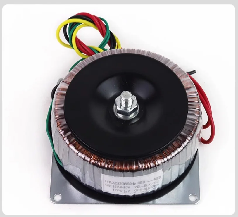 Amplificatore trasformatore toroidale da 300 W Fai da te o ripara tensione trasformatore di potenza doppia 12 V, 24 V, 36 V, 38 V