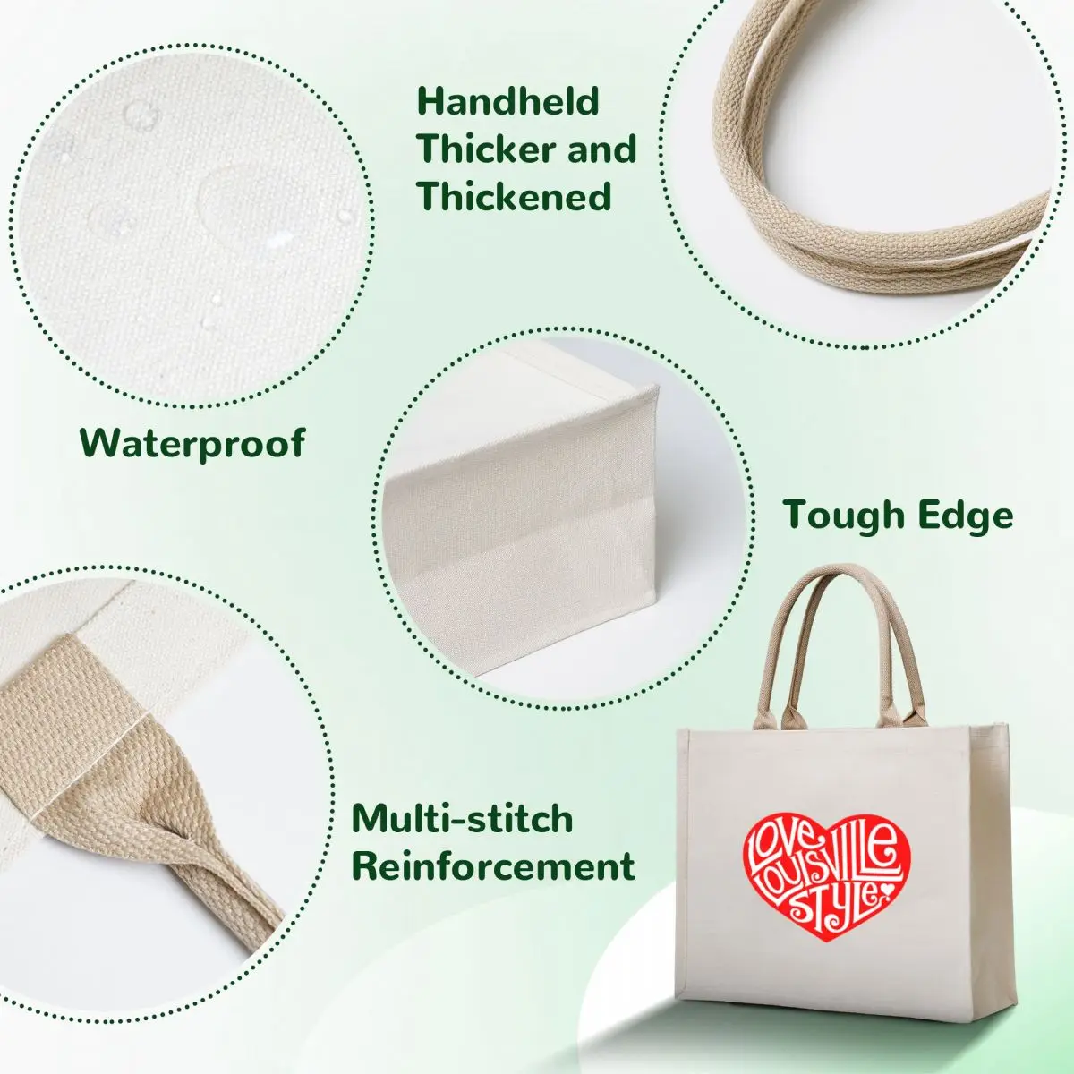 Love Louisville Style Tote Bag bags luxury women bag luxury women Custom bag