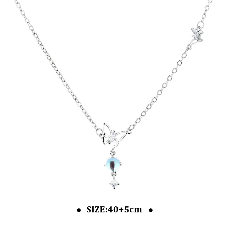 Collier papillon élégant pour femmes et filles, collier de tempérament, clavicule douce et polyvalente, accessoires de bijoux, cadeaux de mode