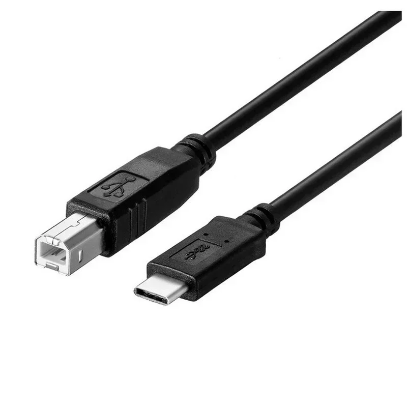 

USB 3.1 Type C к USB 2.0 B BM Разъем для передачи данных Кабель 480 Мбит/с для принтера, жесткого диска, Macbook, ноутбука