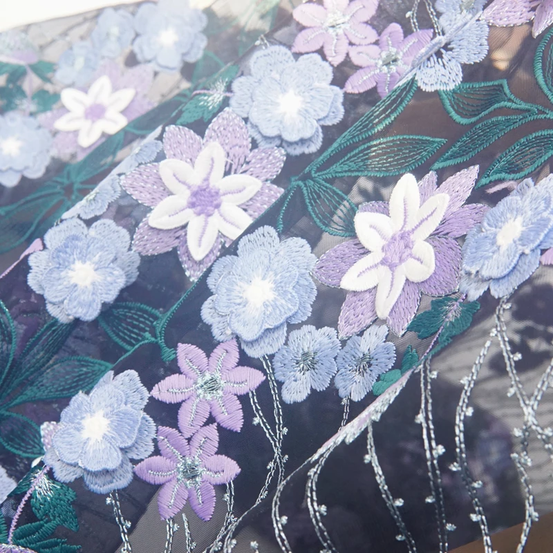 Tela de hilo de pantalla suave - Embroidery Net Dress reseña y precio