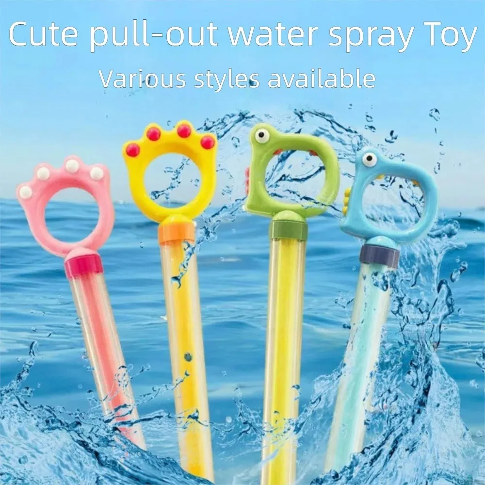 Creative Cartoon Spray Water Toys Ultralight Safety Squirt Toy Large Capacity Portable Sprinkler Atmosphere Props Summer