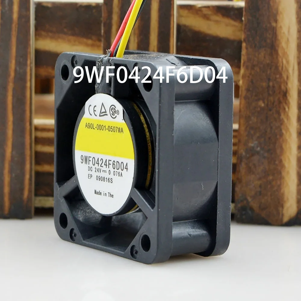 

Chassis Cooling Fan 9WF0424F6D04 24VDC 0.076A 40*40*20mm A90L-0001-0507#B Cabinet radiator