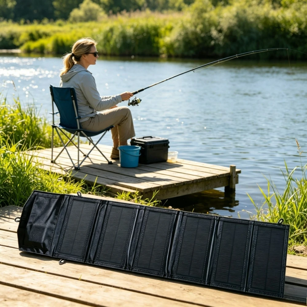 Foldable Waterproof USB Solar Panel Charger 25W 100W Portable Outdoor Solar Charger For Camping Hiking Backpacking Travel — купить у AliExpress WW