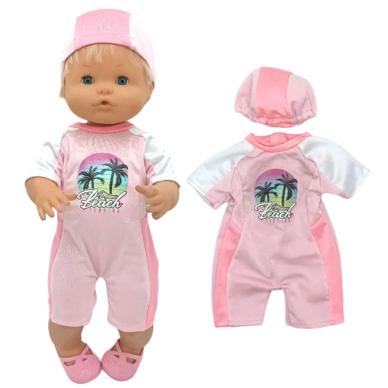 Reborn Baby Doll Boy Clothes Grey Rompers Sock Hat for 40 Cm Nenuco Doll Clothing Ropa Y Su Hermanita Toys Wears