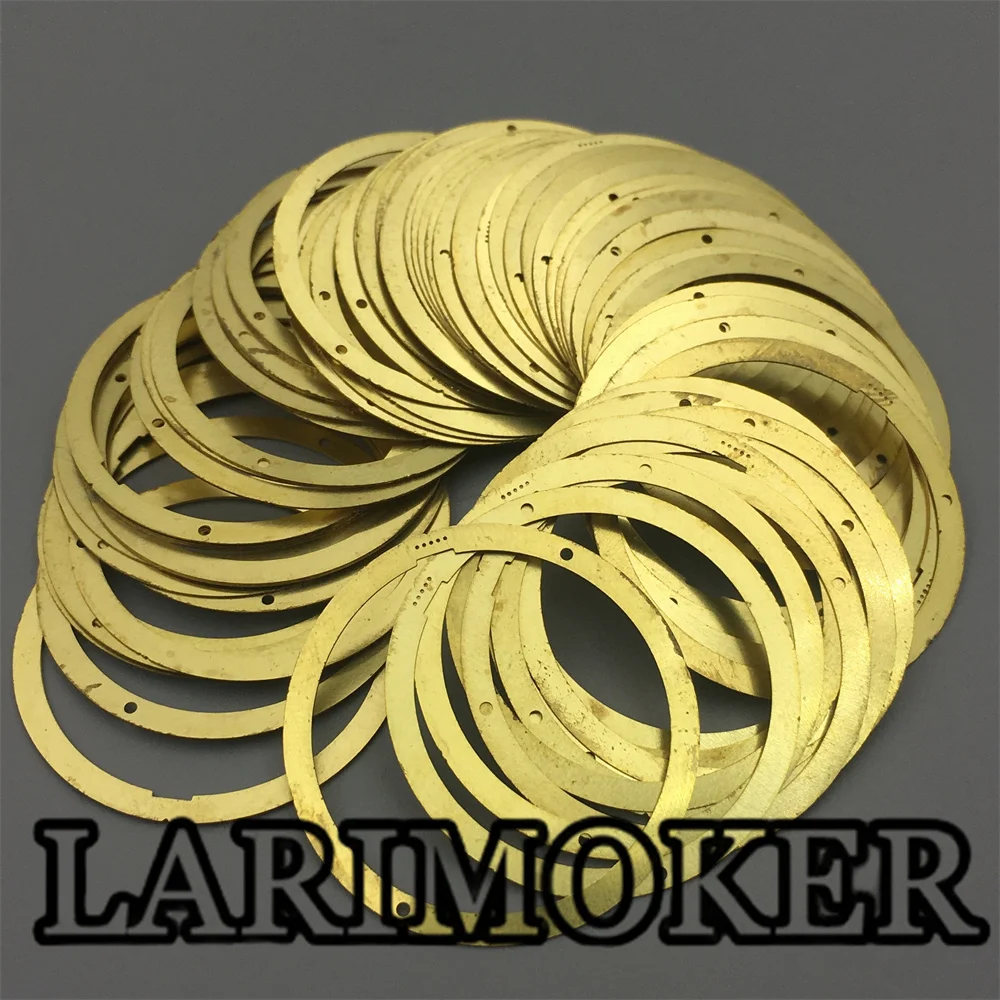 

LARIMOKER Copper dial thickened gasket It is suitable for the movement of NH35NH36NH37NH38NH39, and can be raised to align with