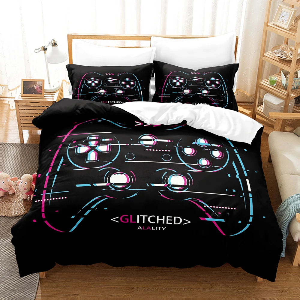 3D Gane Controller Bedding Sets Duvet Cover Set With Pillowcase Twin Full Queen King Bedclothes Bed Linen