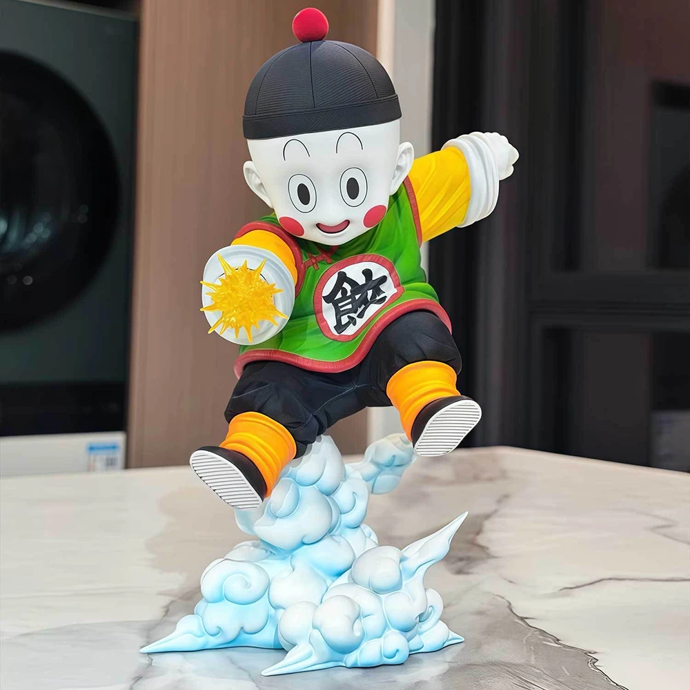 16cm/6,3 Zoll Anime Dragon Ball Figur Chaoz Actionfiguren PVC-Statue Desktop-Ornament Sammlermodell Spielzeug Geschenke