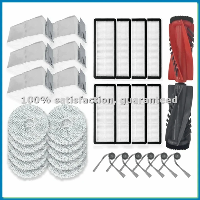 

Запчасти для робота-пылесоса Qrevo Curv / P20 Pro: основной ролик, боковая щетка, HEPA-фильтр, салфетка для мытья полов, мешки для сбора пыли — A69M