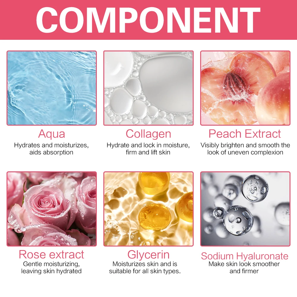 SUYARUN Collagen Serum & Scrub Set - Intensive Exfoliating, Moisturizing & Revitalizing Combo for Glowing Skin.