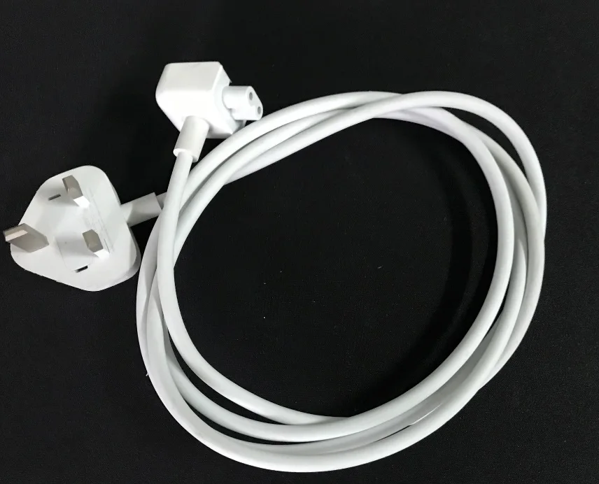 

High Quality UK Plug 1.8M Extension Cable Cord for Macbook Mac pro Air Charger power Cable Adapter