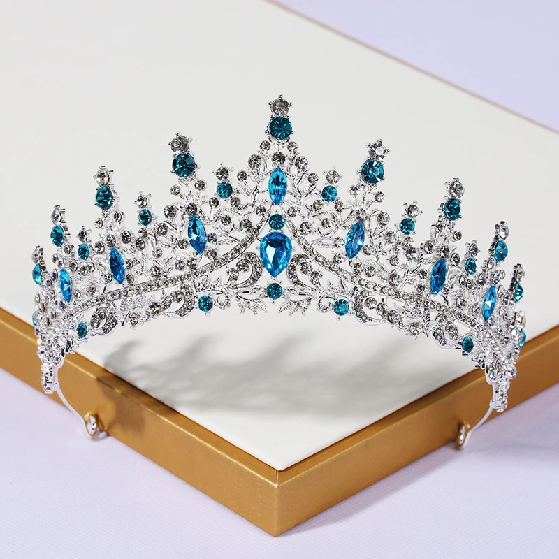 Itacazzo Bridal Headwear Full Of Classical Atmosphere Silver-colour Ladies' Bridal Tiaras