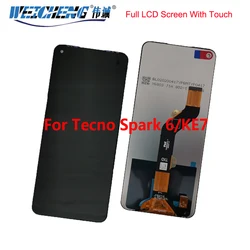 For Tecno Spark 6 KE7 LCD Display Touch Screen Assembly For Tecno Spark 6 KE7 Repair LCD Tecno Spark 6 KE7 LCD Parts