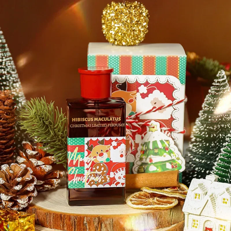 

Christmas Festive Atmosphere Perfume Unisex Pineapple Gingerbread Light Perfume Women Lasting Fresh Vitality Fragrance Spray