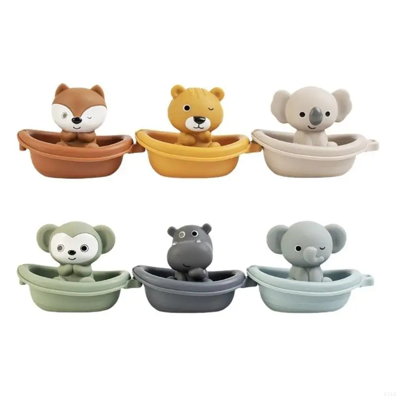 Đồ chơi bồn tắm cho trẻ sơ sinh Người bạn động vật đáng yêu cho trẻ sơ sinh từ 6 đến 12 tháng chơi p31b