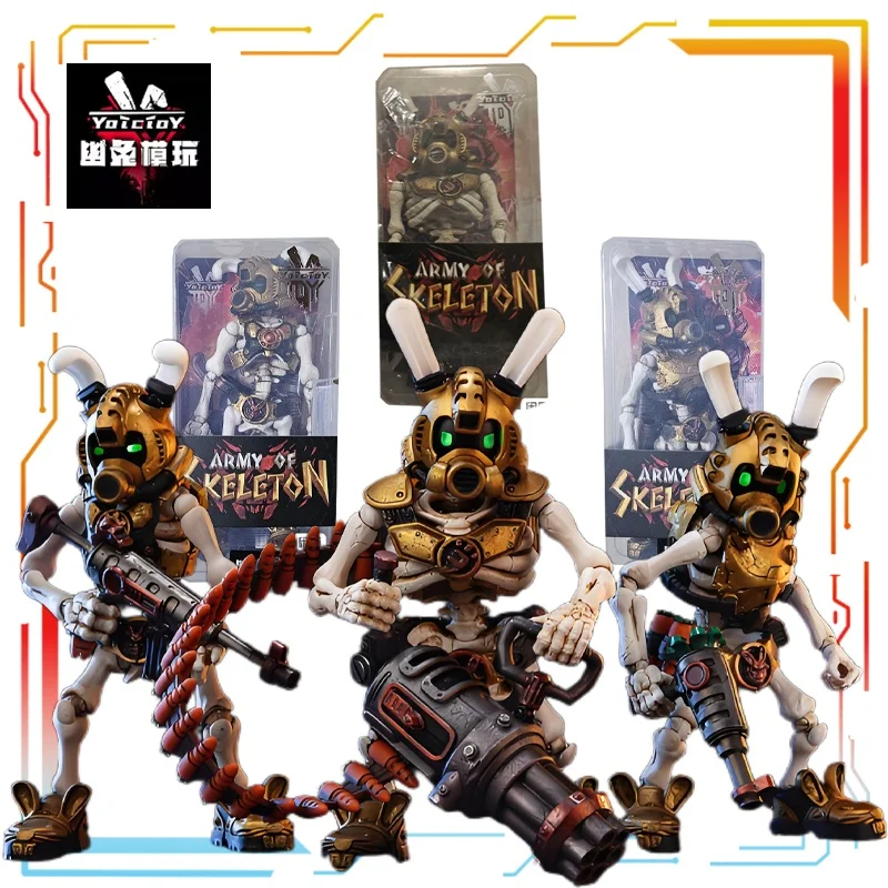 

Brand New Spot Goods Youtu Model Play Original Space Pirates Series Rabbit Anime Action Figure Model Toys Model Gifts for Boys