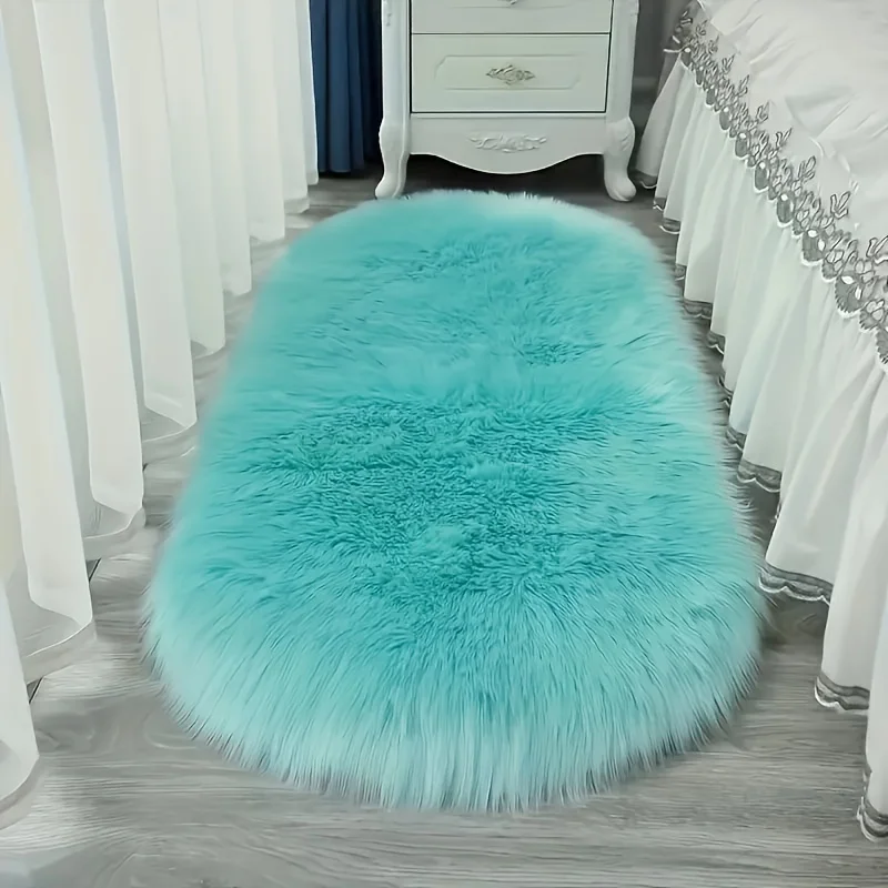 Full Nylon Sofa Seat Cushion Floor Mat Purple Pink Carpet Ultra Soft Comfortable Runner Washable Fluffy Area Rug Living Room