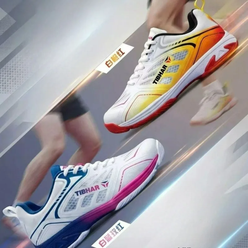 

2026 New Table Tennis Shoes For Men Women Designer Indoor Court Shoe Unisex Luxury Brand Badminton Shoe Couples Sports Shoes