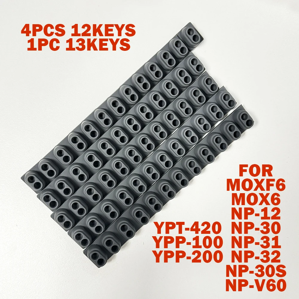 Conductive Rubber Contact Pad Button D-Pad For YAMAHA MOXF6 MOX6 NP-12 NP-30 NP-31 NP-32 NP-30S NP-V60 YPT-420 YPP-100 YPP-200