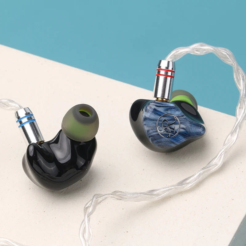 Sound Rhyme SR1 Titanium Film Dual Magnetic Circuit1 Dynamic Driver In-Ear HIFI Earphone