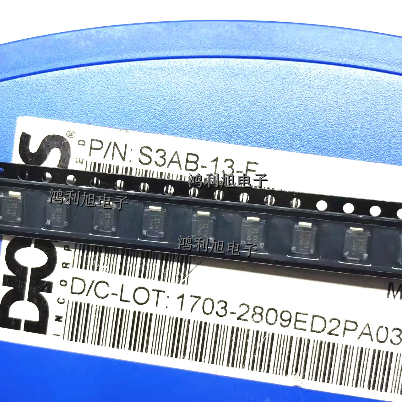 50 teile/los S3AB-13-F smb DO-214AA s3ab Gleich richter 50v 3a Betriebs temperatur:- 65 c-+ 150 c 100 teile/los S3AB-13-F smb DO-214AA