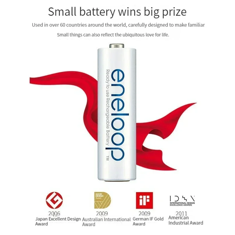 Nowe akumulatory Panasonic Eneloop 800mAh AAA 1.2V NI-MH do zabawek elektrycznych Latarka Aparat fotograficzny Wstępnie naładowany akumulator — zdjęcie produktu 4