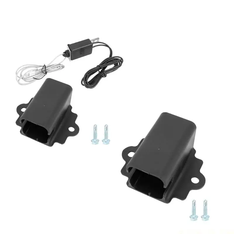 

J0MA Trailer Breakaway Switches Emergency Brake Switches Set With Adjustable Steel Cable