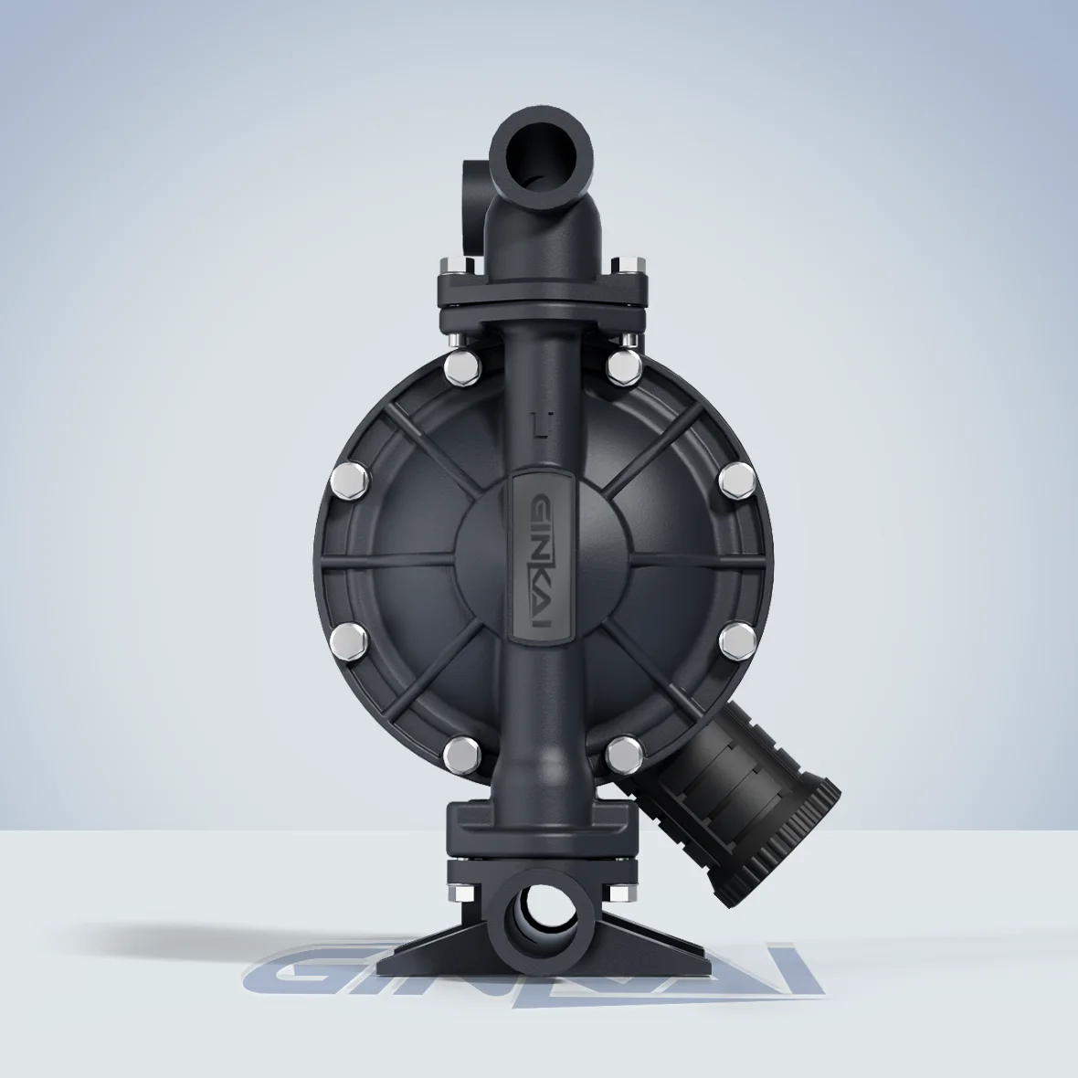 Submersible Vacuum Air Operated Diaphragm Pump Dry Powder Sludge Sump Mud Drilling Industrial Transfer Pump