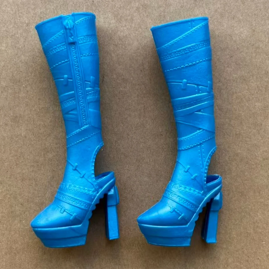 1/6 Monster-Puppen-Schuhe, Stiefel, Sandalen, DIY-Anziehzubehör, einzigartige Persönlichkeitsspielzeugteile für weibliche Puppen, Dekorationen – Detail 17