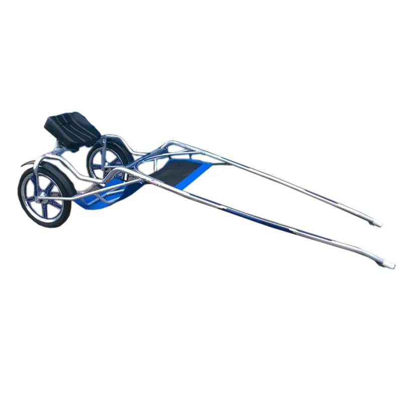 Sulky de Carreras de Aluminio, Sulky Ligero de Alta Velocidad para Caballos
