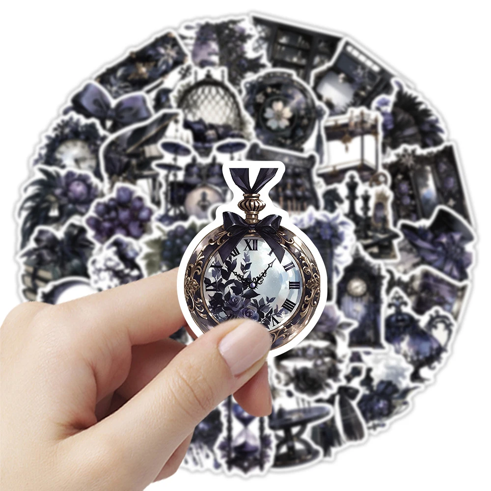 10/30/54 個ダークゴシックスタイル美的ステッカー漫画ステッカースクラップブックスーツケース電話ギターグラフィティデカール装飾おもちゃ