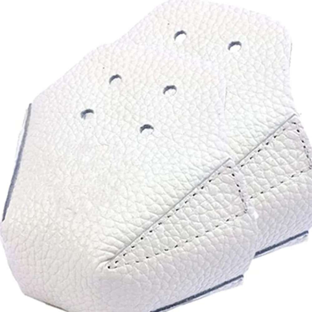 

Кожаные защитные чехлы для коньков, сменные накладки на кончики коньков с 4 отверстиями, регулируемые, антифрикционные, защитные чехлы для коньков