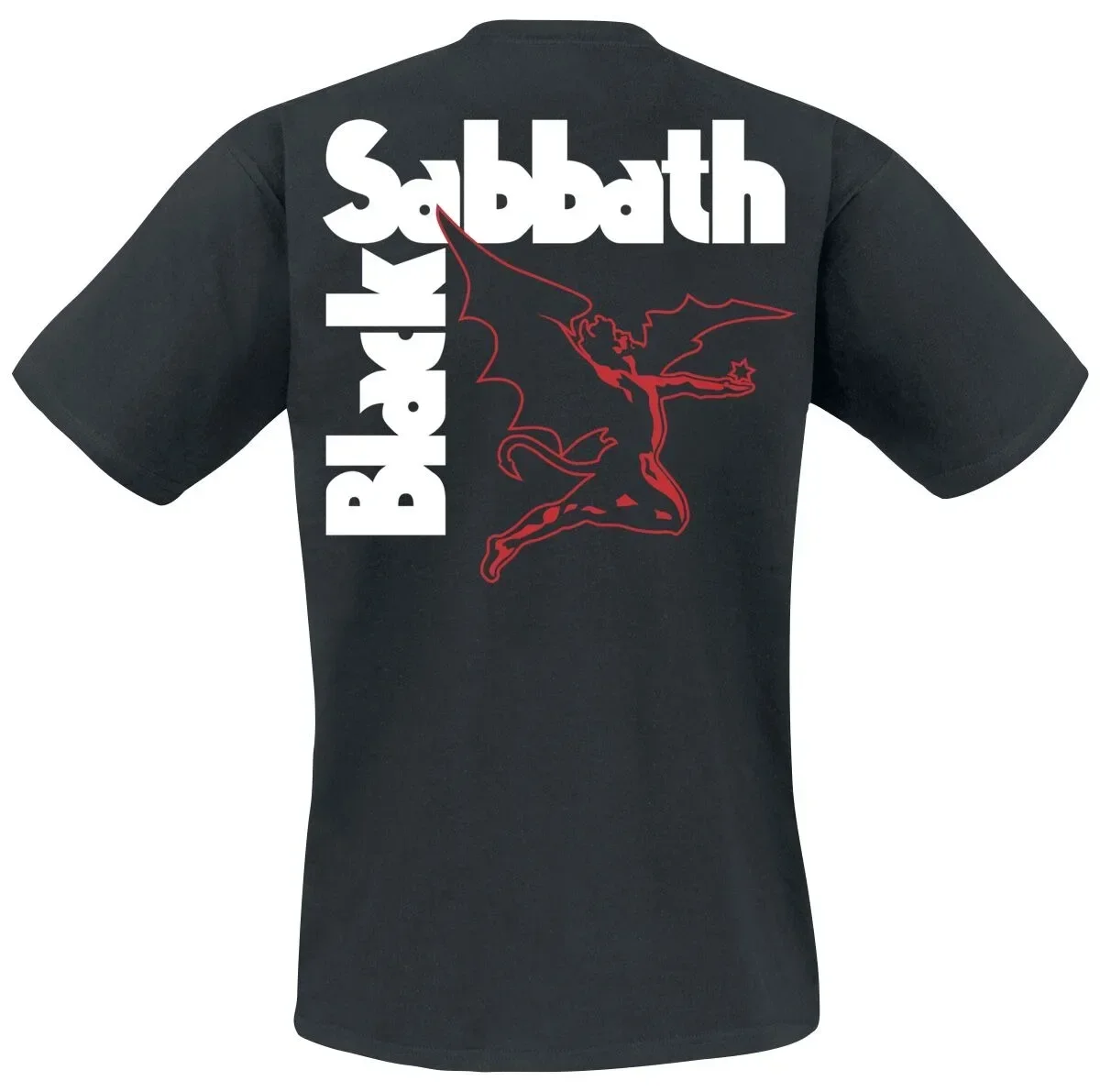 Black Sabbath 1970 Debütalbum House Print T-Shirt für Männer und Frauen, Heavy-Metal-Band Unisex-Tee – Detail 6